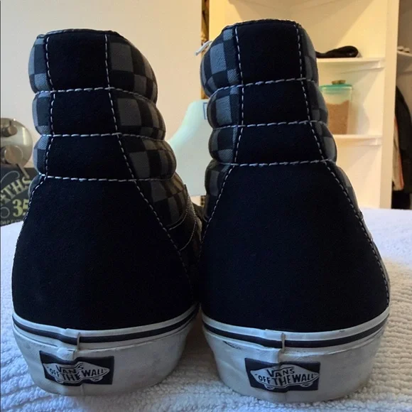 Vans check high-tops - unworn - no laces - Picture 5 of 11